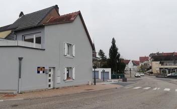 Photo de l'entrée extérieur du cabinet de Rémelfing